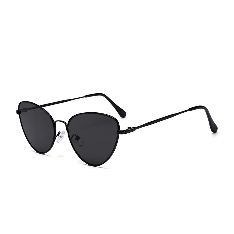 Sexy Small Vintage Cat Eye Sunglasses Woman Vintage Red Black Sun Glasses Female Ladies Cateyes Sunglass 2018 Retro Glasses