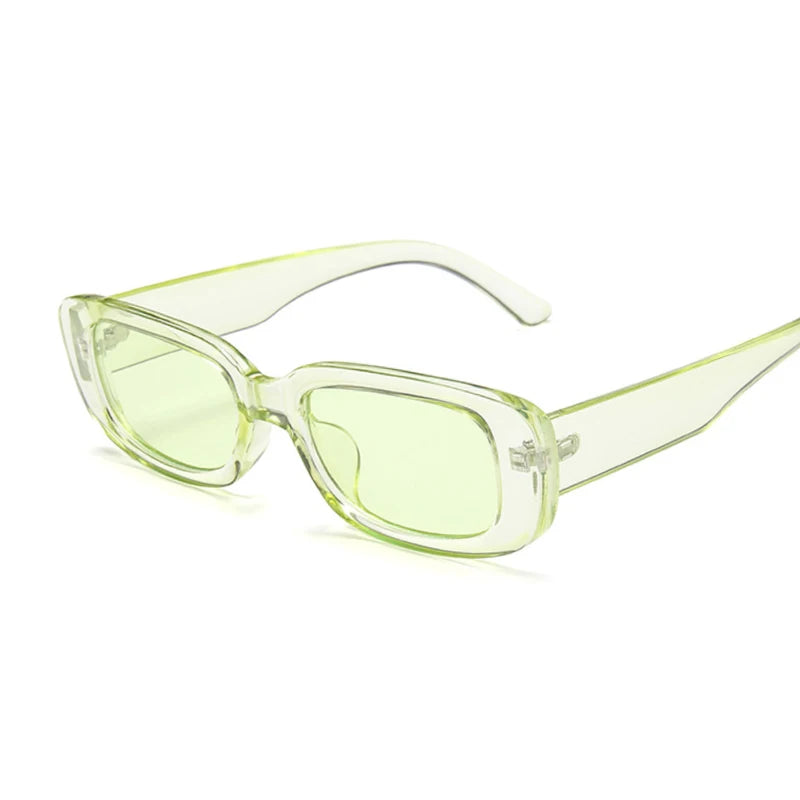 Vintage Square Sunglasses Woman Fashion Brand Designer Sun Glasses Female Retro Black Small Frame Rectangle Oculos De Sol