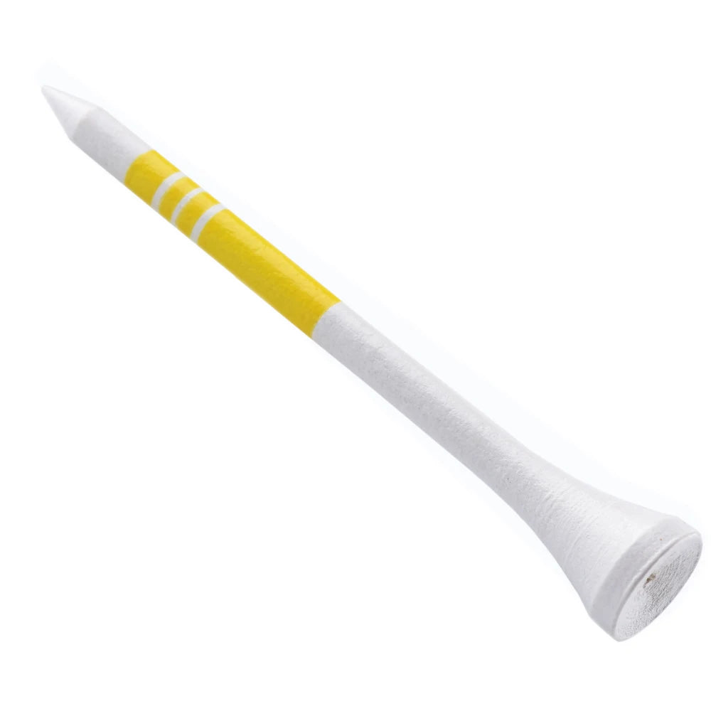100pcs/Pack Professional Golf Tees 69mm Wooden Golf Wood Tees
