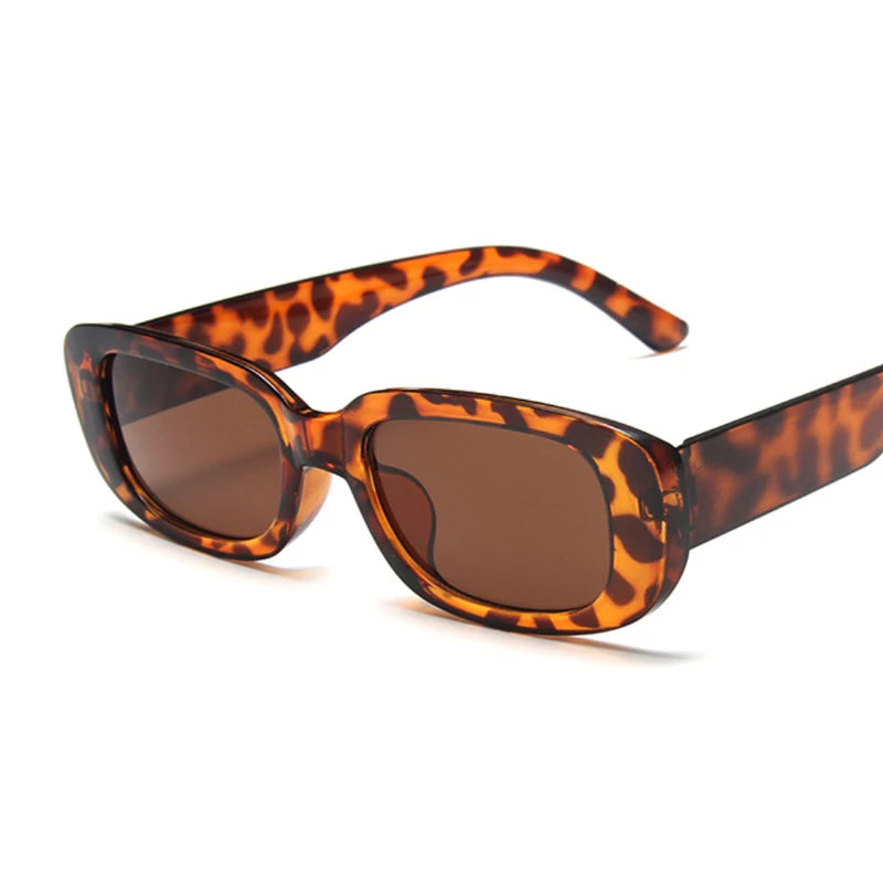 2021 Square Sunglasses Woman Luxury Brand Travel Small Rectangle Sun Glasses Female Fashion Retro Lunette De Soleil Femme
