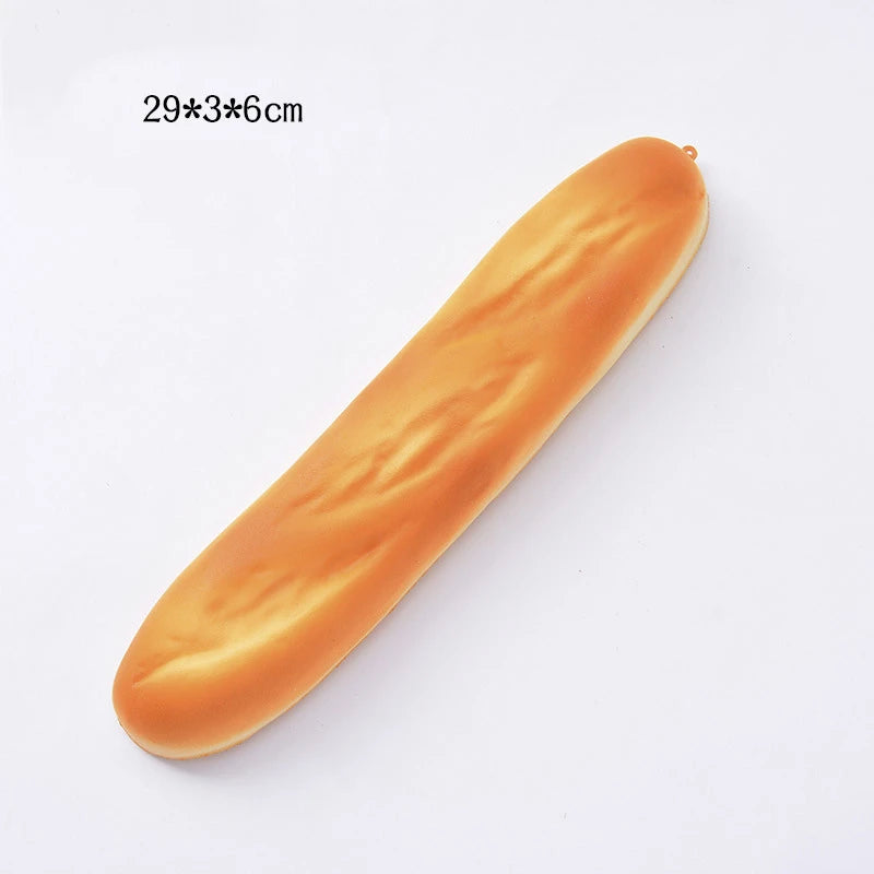 2021 Squishy Bread Toast Food Creative Simulation Donuts Slow Rising Squeeze Stress Relief Toys Spoof Tease People Desktop Toy