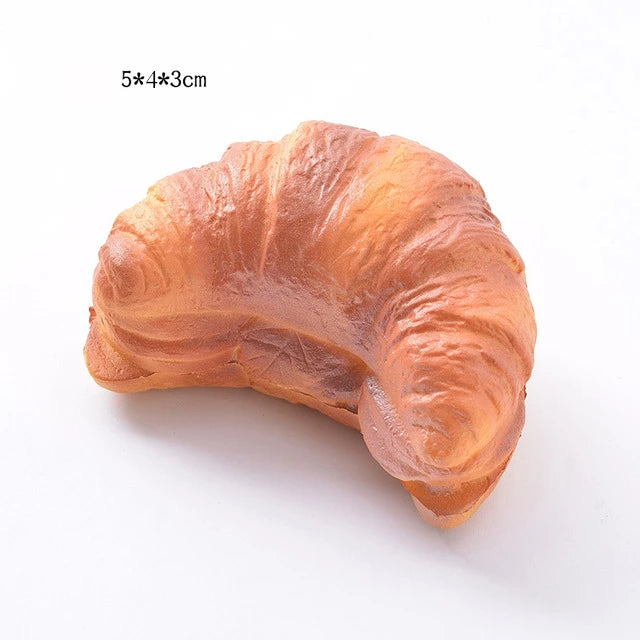 2021 Squishy Bread Toast Food Creative Simulation Donuts Slow Rising Squeeze Stress Relief Toys Spoof Tease People Desktop Toy