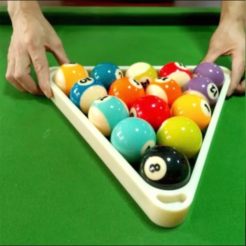 15 Balls Triangle Rack Billiards Snooker 5.25/5.72cm Racks