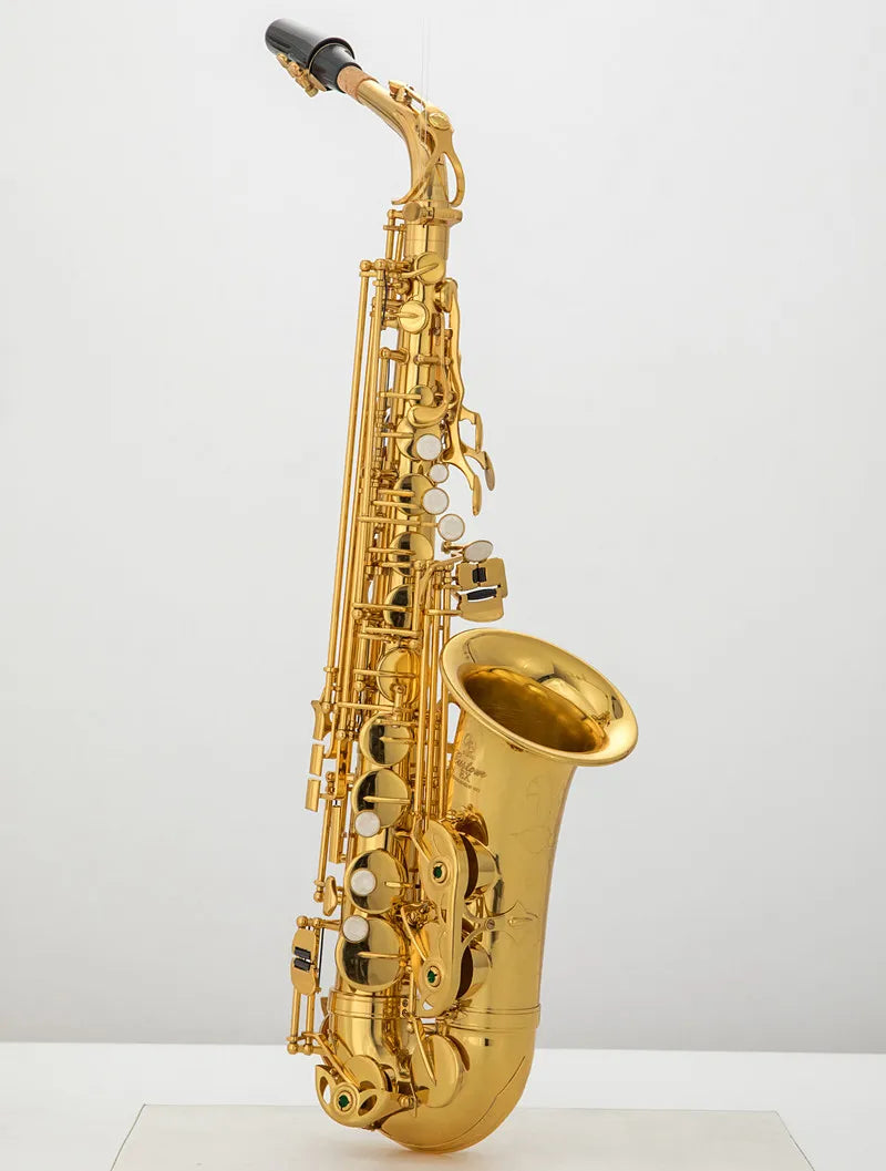 Made in Japan 875EX Professional Alto Drop E Saxophone Gold Alto Saxophone With Band Mouth Piece Reed Aglet More Package Mail