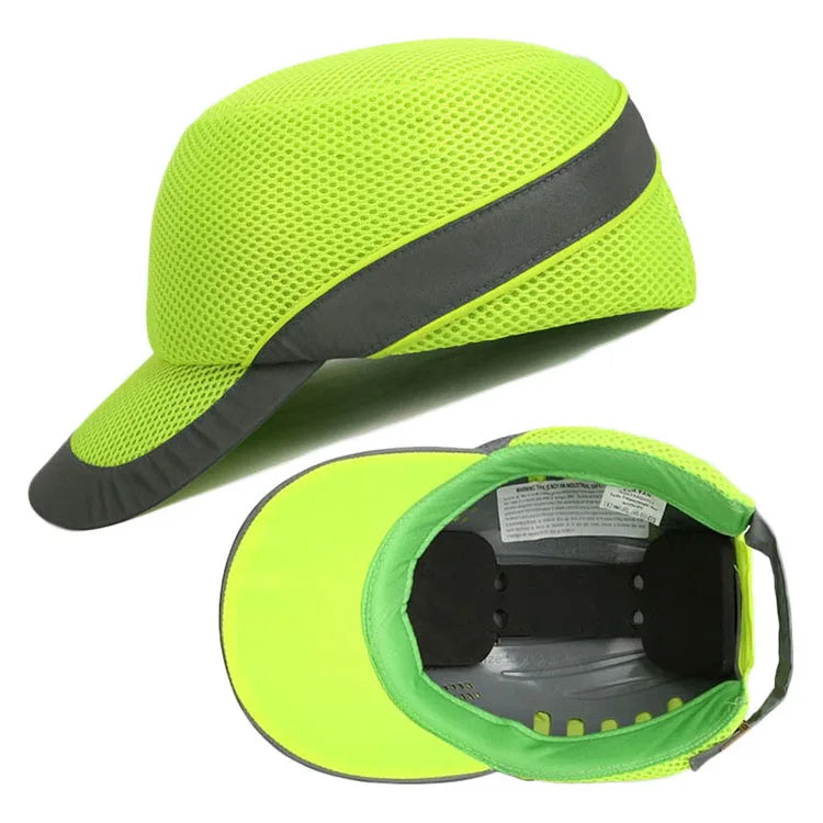 Bump Cap Work Safety Helmet Summer Breathable Security Anti-Impact Lightweight Helmets Fashion Casual Sunscreen Protective Hat