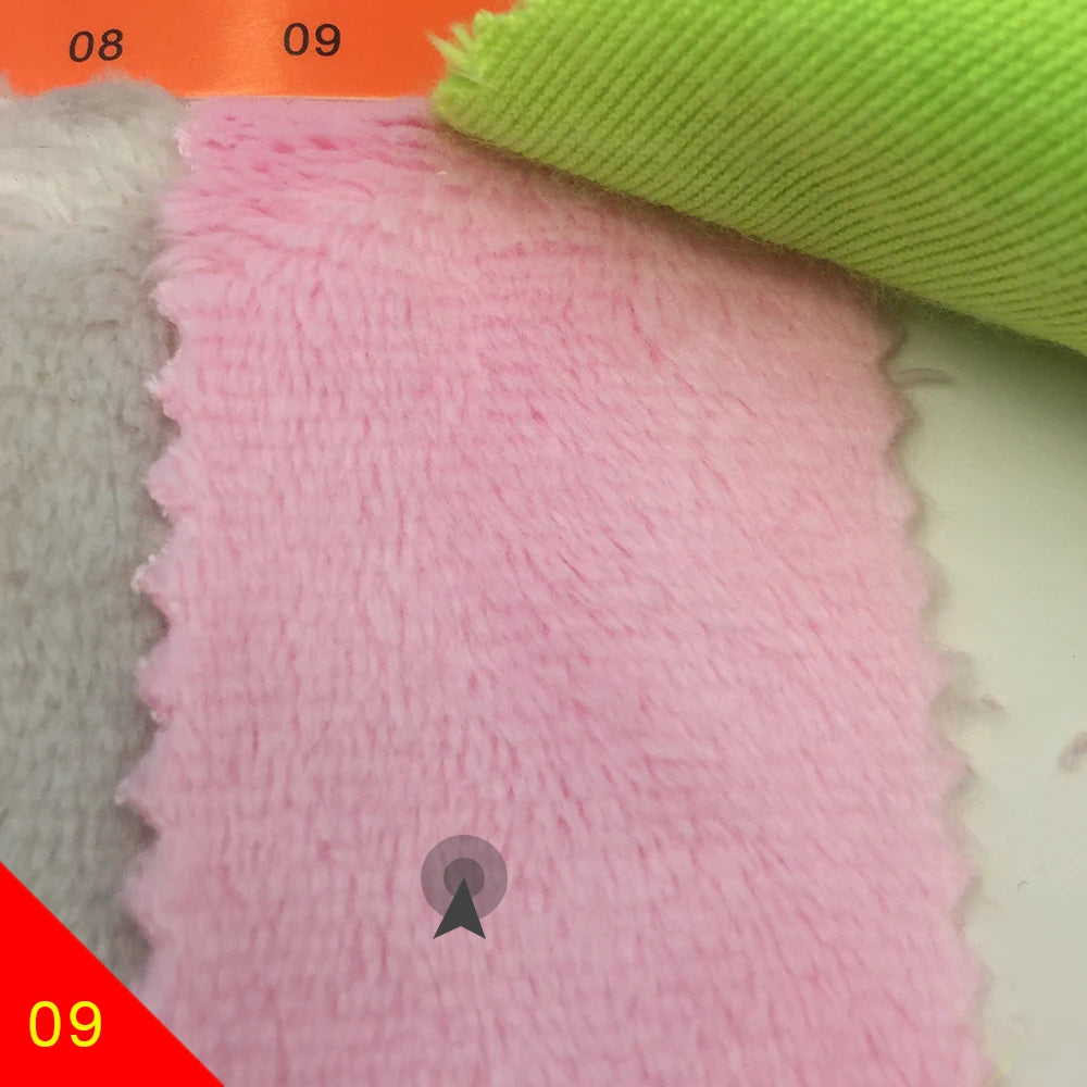 150x50cm Large Size 5mm Hand-Made Doll Head Hair Plush Fabric 103 Colors Optional Soft Plush Fabric