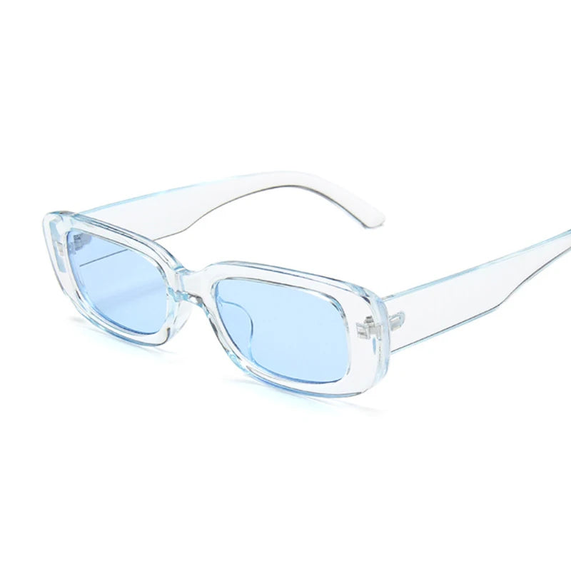 Vintage Square Sunglasses Woman Fashion Brand Designer Sun Glasses Female Retro Black Small Frame Rectangle Oculos De Sol