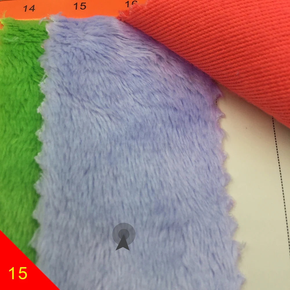 150x50cm Large Size 5mm Hand-Made Doll Head Hair Plush Fabric 103 Colors Optional Soft Plush Fabric