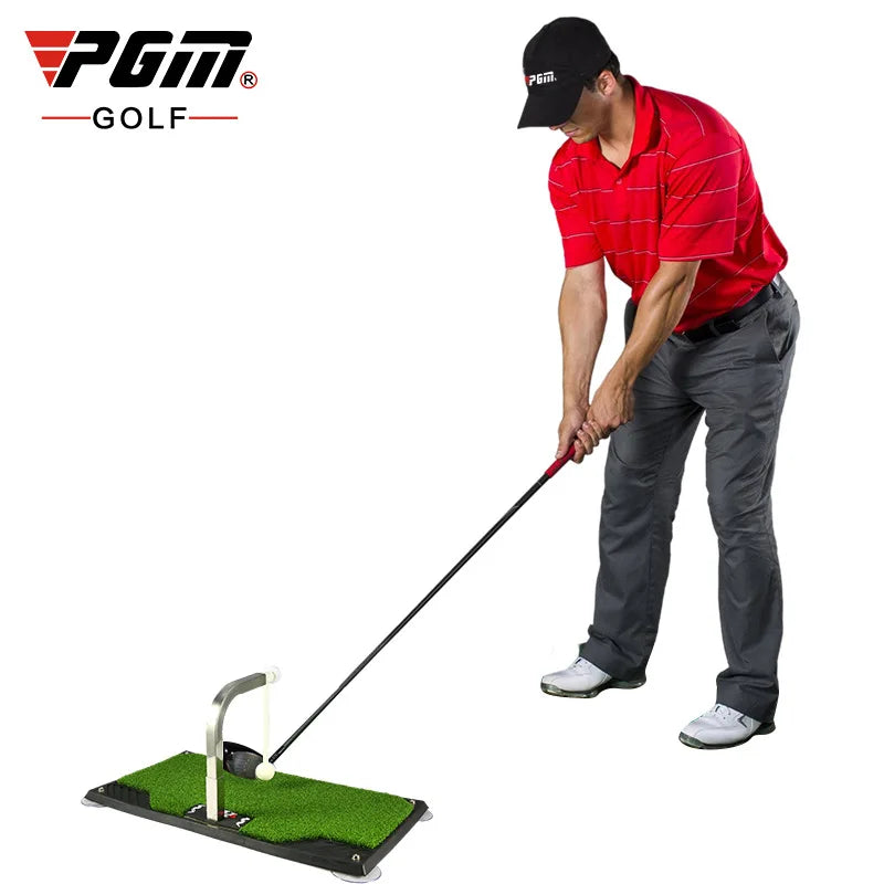 PGM Professional Golf Swing Putting 360 Rotation Golf Practice Putting Mat Golf Putter Trainer Beginners Training Aids HL005