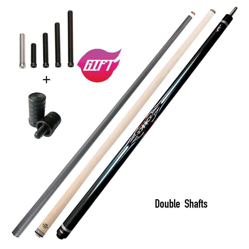 ZOKUE KONLLEN Carom Cues 12mm Tip Technology 3 Cushion Game Cues Carbon Fiber Maple Shaft Professional Libre Billiard Cue Sticks