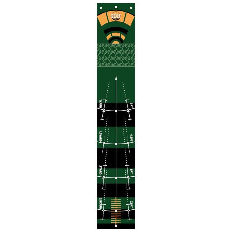 Golf Carpet Putting Mat Thick Smooth Practice Putting Rug for Indoor Home Office Golf Practice Grass Mat Golf Training 50X300cm