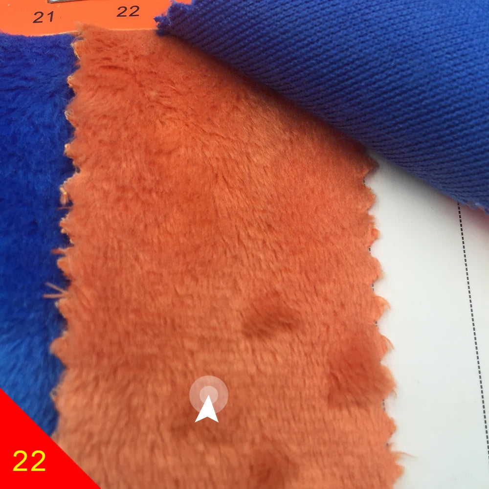 150x50cm Large Size 5mm Hand-Made Doll Head Hair Plush Fabric 103 Colors Optional Soft Plush Fabric