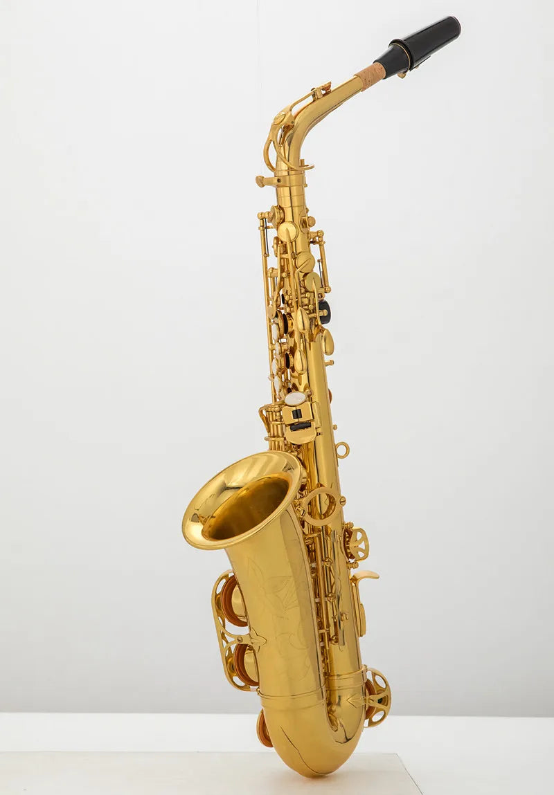 Made in Japan 875EX Professional Alto Drop E Saxophone Gold Alto Saxophone With Band Mouth Piece Reed Aglet More Package Mail