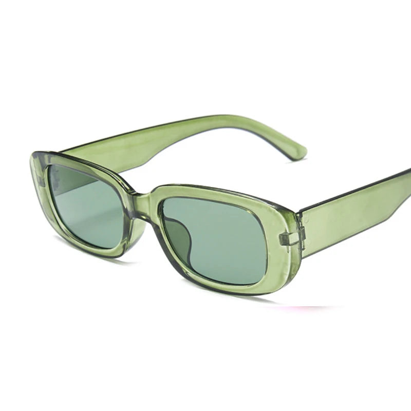 2021 Square Sunglasses Woman Luxury Brand Travel Small Rectangle Sun Glasses Female Fashion Retro Lunette De Soleil Femme
