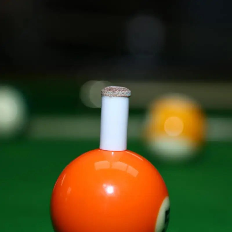 5Pcs Slip-On Pool Cue Tips Plastic Snooker Cue Ferrule Billiard Accessories for Billiards Fans Entertainment