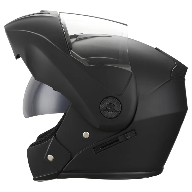 2 Gifts Unisex Racing Motorcycle Helmets Modular Dual Lens Motocross Helmet Full Face Safe Helmet Flip Up Cascos Para Moto Kask