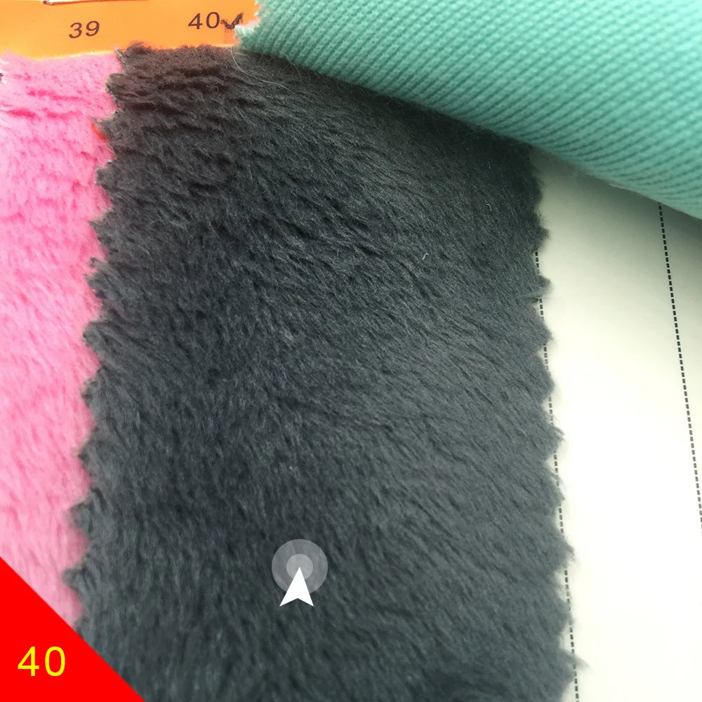 150x50cm Large Size 5mm Hand-Made Doll Head Hair Plush Fabric 103 Colors Optional Soft Plush Fabric