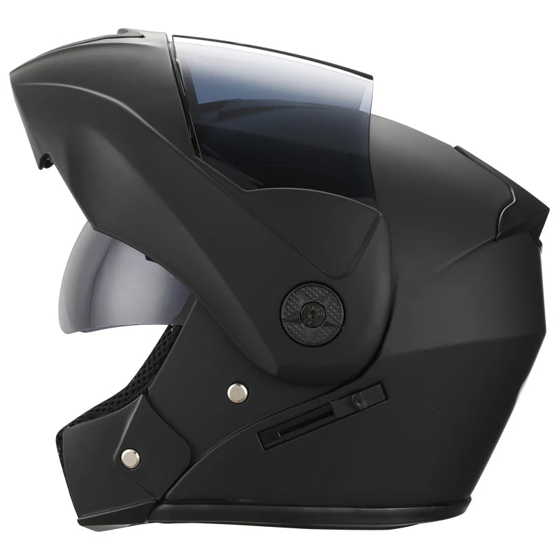 2 Gifts Unisex Racing Motorcycle Helmets Modular Dual Lens Motocross Helmet Full Face Safe Helmet Flip Up Cascos Para Moto Kask