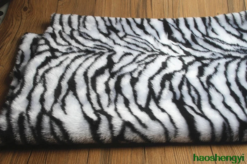 Half Meter Price 2cm Leopard Plush Faux Fur Fabric, Imitation Fur Clothing Fabric
