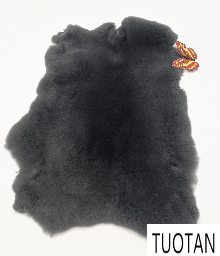 40cm X 24cm High-Quality Rex Rabbit Fur, Rex Rabbit Fur Scarf, Fur Collar, Hand Covered Pocket, Cuffs, Vamp, Kneepad Doll Making