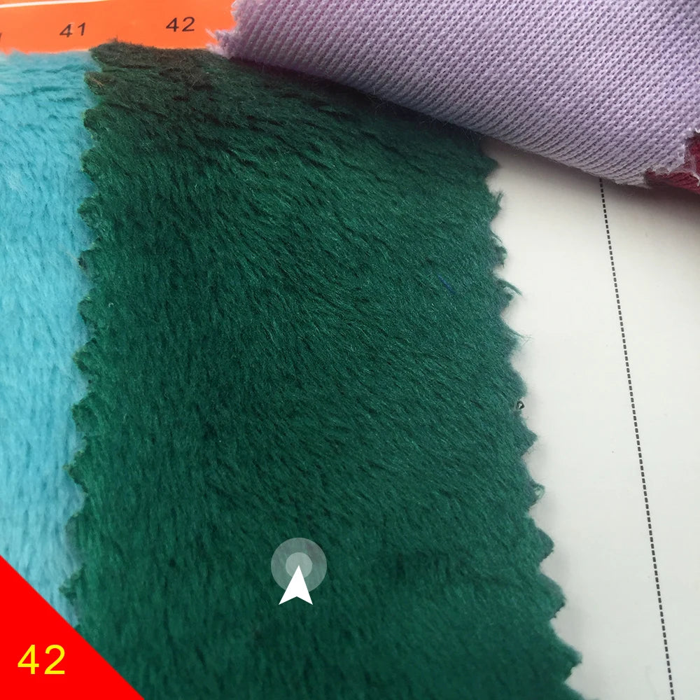 150x50cm Large Size 5mm Hand-Made Doll Head Hair Plush Fabric 103 Colors Optional Soft Plush Fabric