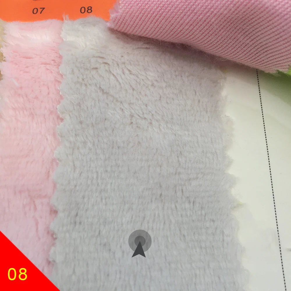 150x50cm Large Size 5mm Hand-Made Doll Head Hair Plush Fabric 103 Colors Optional Soft Plush Fabric