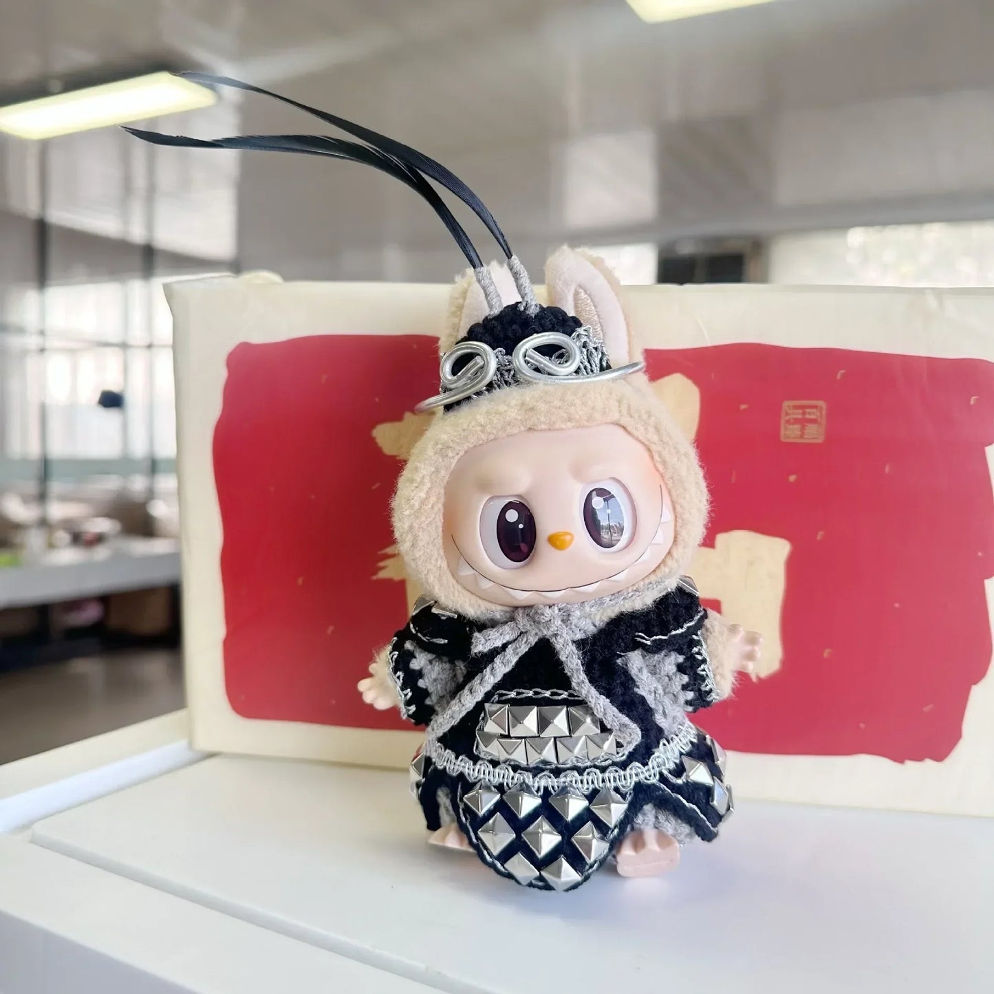 Labubu V1/V2 Doll Accessories Monkey King WuKong/Lion Dance Chinese Style New Year Outfit Clothes Set for 17cm Ropa Labubu