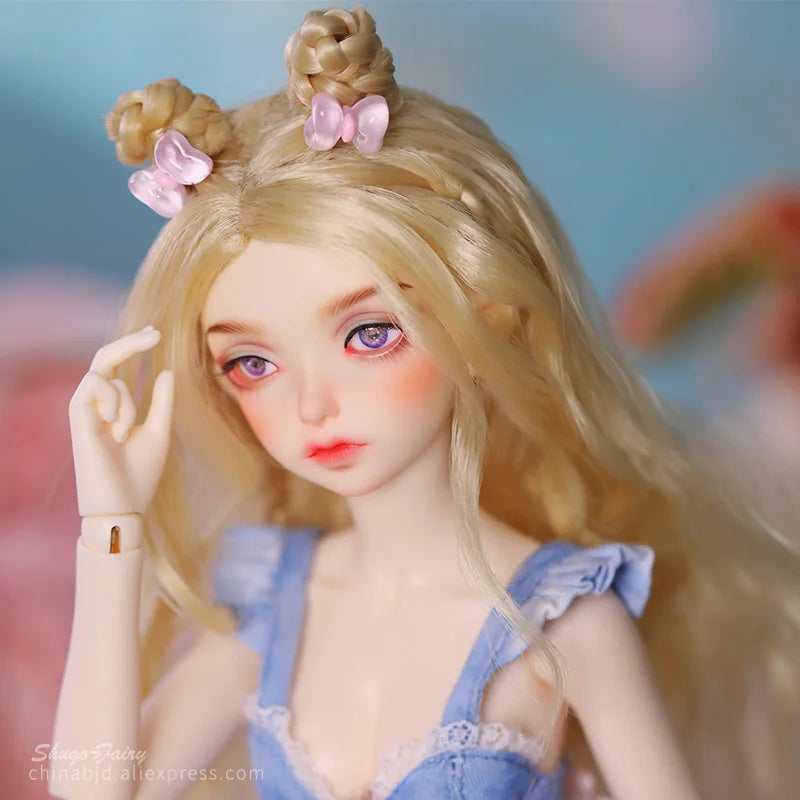 BJD Doll 1/4 Minifee Dina Ran Fairyland Ball Jointed Dolls Blue Pink Candy Girl Art Toy for Children Fairyland Iplehouse