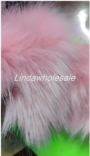 Wholsale Imitation Fox Plush Fur,cloth Counter Carpet Material,faux Fur Fabric,160cm*50cm/Pcs