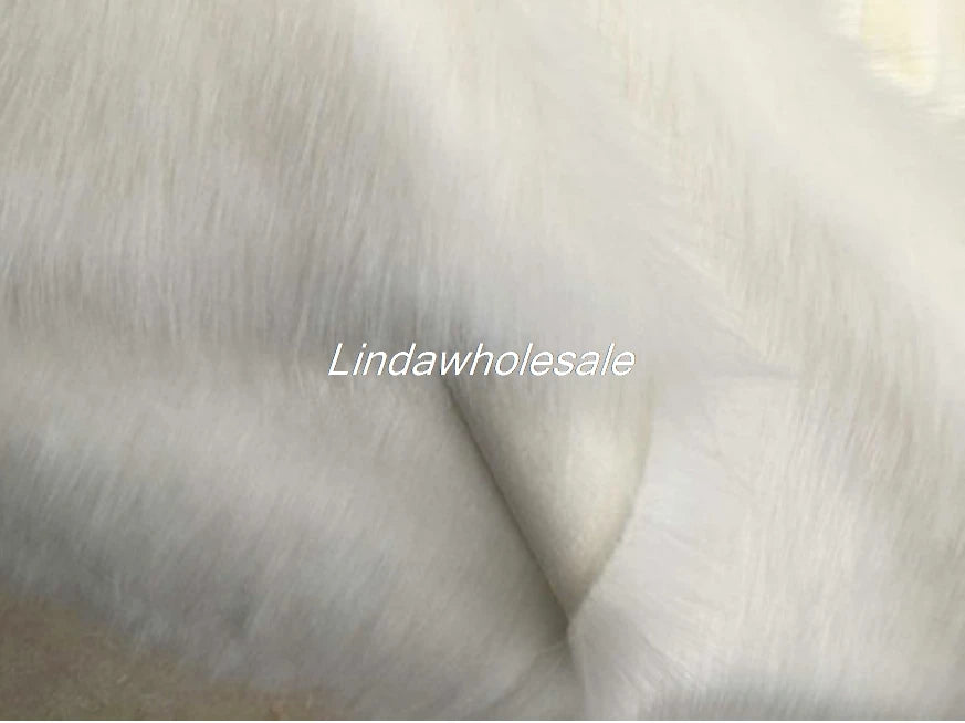 Wholsale Imitation Fox Plush Fur,cloth Counter Carpet Material,faux Fur Fabric,160cm*50cm/Pcs