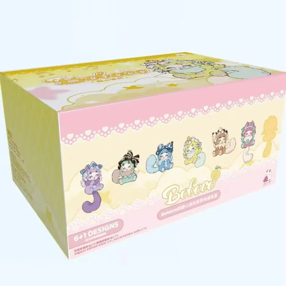 Authentic Boboco Sweetheart Party Blind Box Plush Dolls Hand-Made Trend Toys Ornaments Collectible Decorations Birthday Gift