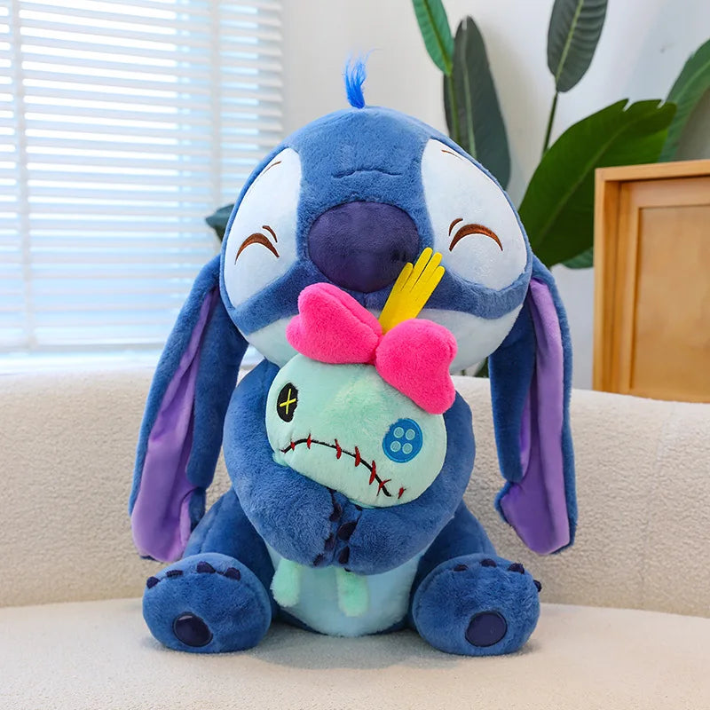 25-40cm Disney Plush Doll Stitch Lilo Doll Cute Duck Stitch Plush Stuffed Toy Anime Soft Stuffed Kawaii Children's Birthday Gift