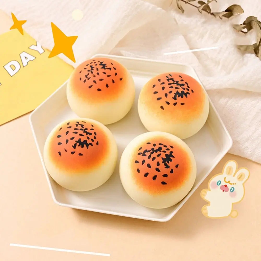 Donuts Bread Slow Rebound Toy Simulation Food Play PU Bread Puff Slow Rebound Toy Funny Cake Squeeze Dessert Toy Children Toys