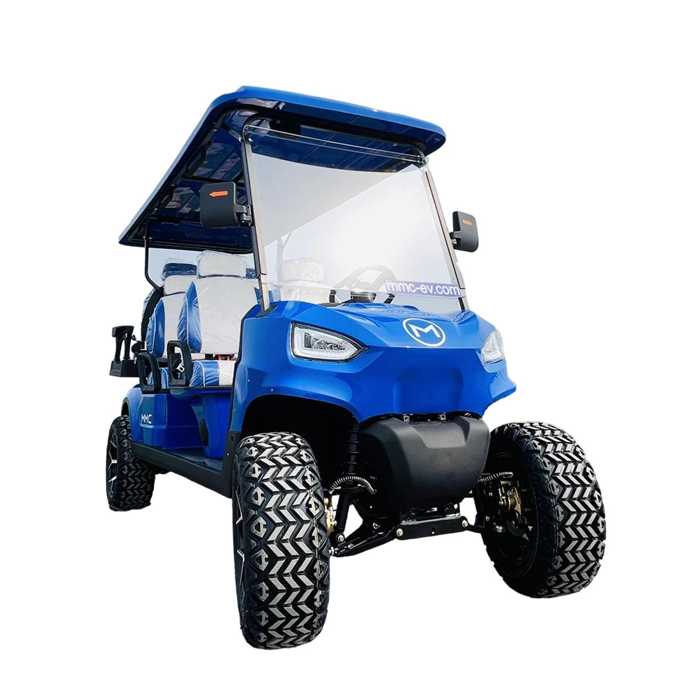 Comfortable Driving Golf Carts Electric Golf Buggy Factory 4+2 Seat Sightseeing Bus Club Cart 6 Seater Electric Golf Cart