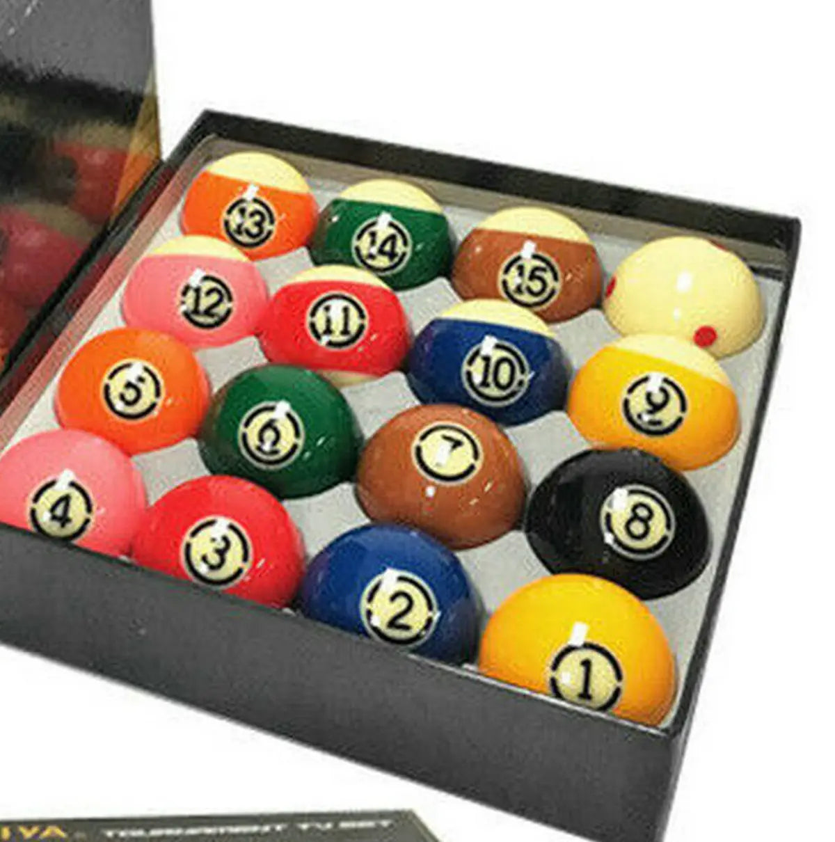 Black Kingkong TV Billiards Pool Ball Standard Size 2-1/4" Single Ball Replacement Standard