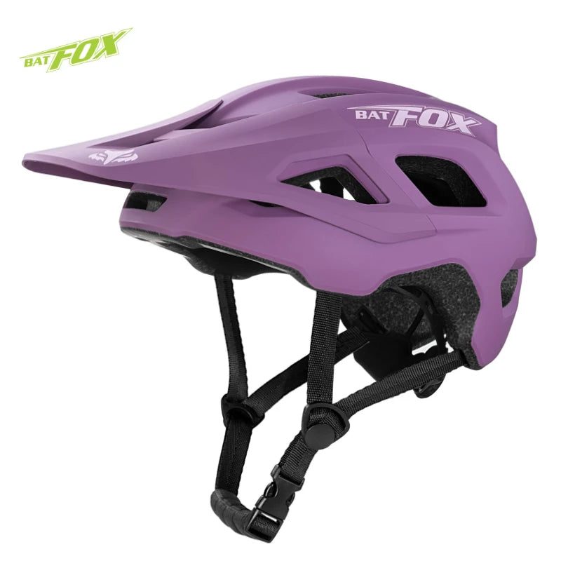 BATFOX Bike Helmet Lightweight Safety Cap Protection Comfort Lining Bicycle MTB Helmets Women Men Riding Cycling Helmet Casao