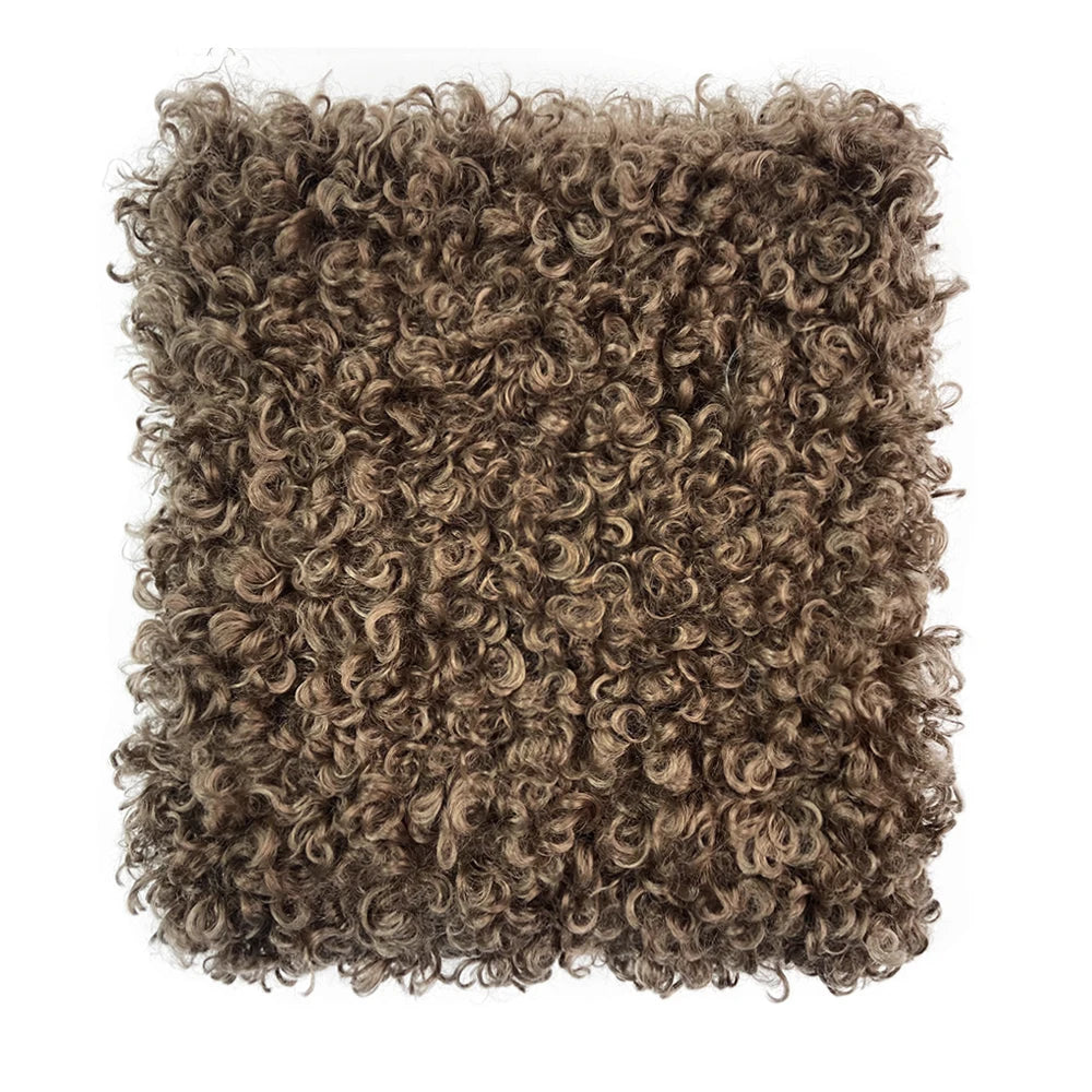 Teddy Fur Plush Fabric Polyester Soft Fabrics by Meters Promotion for DIY Doll Hair Non Elastic Solid Color Single Sided Velvet