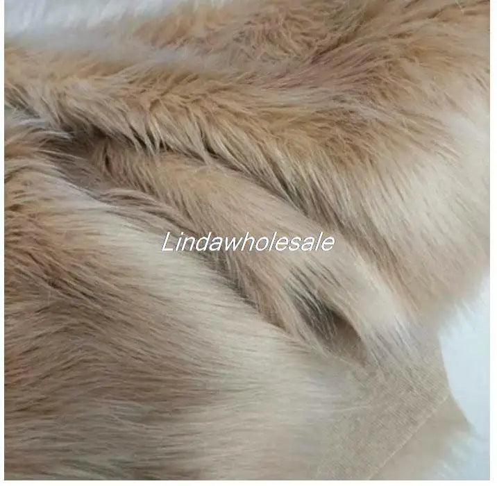 Wholsale Imitation Fox Plush Fur,cloth Counter Carpet Material,faux Fur Fabric,160cm*50cm/Pcs