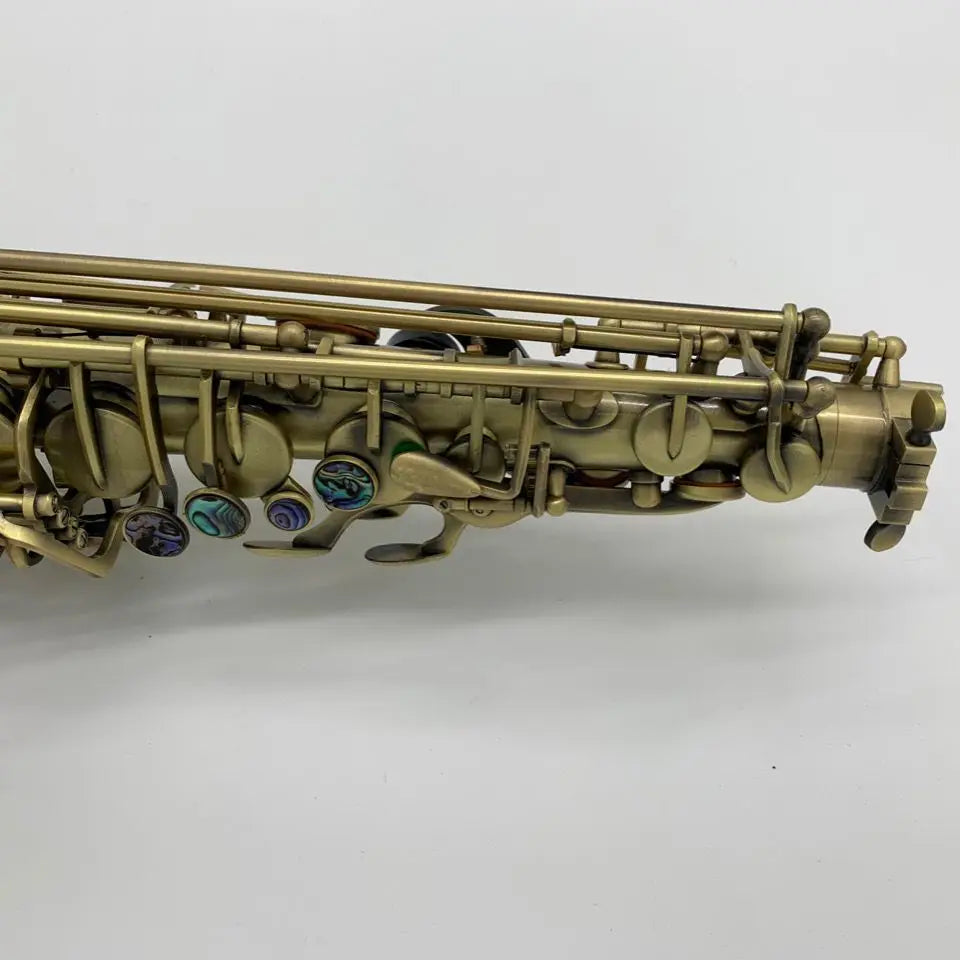 Best Quality France Brand R54 Model Musical Instrument Saxophone E Flat Alto Saxophone 54 Antique Copper Sax Alto Mouthpieces