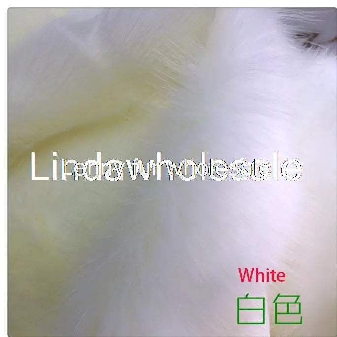 Wholesale Quality Pile 3-3.5cm Faux Fur Fabric,plush Fabric Imitation Fox Fur Clothing Collar Fur Carpet Decoration Materials