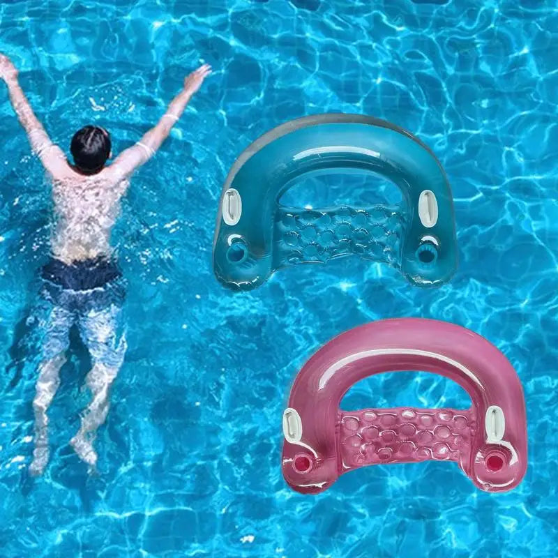 Inflatable Floating Water Mattresses Summer Swimming Pool Hammock Air Lounge Chairs Water Sports Floating Mat Pool Kids Toys