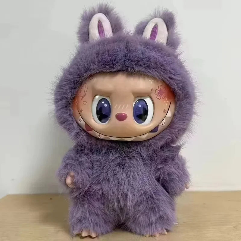 2025 New 38cm Zimomo Labubu Creative Change Doll Diy Figure Vinyl Doll Model Toy 1:1 Replica Toy Birthday Gifts Send to Friends