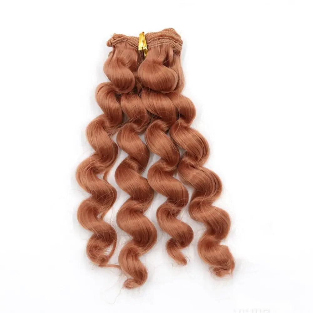 Doll Hair Msiredoll Bjd Wig Curly Doll Hair Toy for Kid Doll Hair Wig BJD Wigs DIY Toy BJD Curly Doll Hair