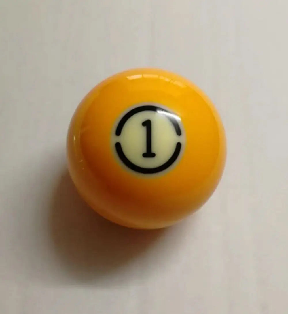 Black Kingkong TV Billiards Pool Ball Standard Size 2-1/4" Single Ball Replacement Standard