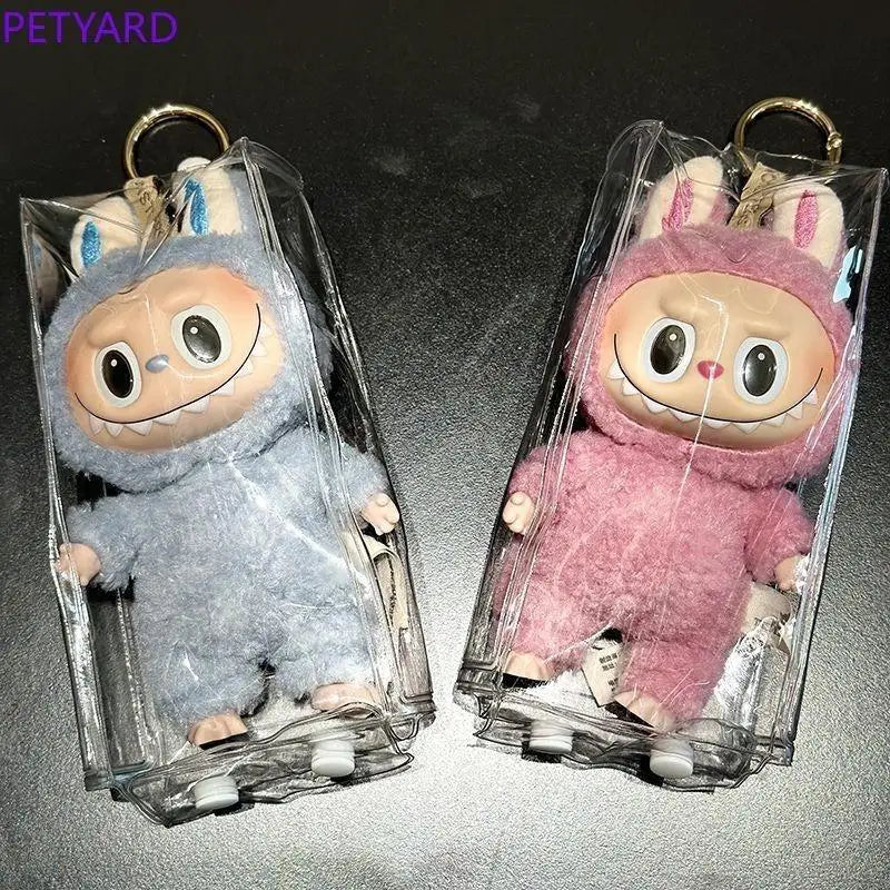 For Labubu Bag Keychain Transparent Protective Cover Bag for Doll Bag (No Doll) #466360