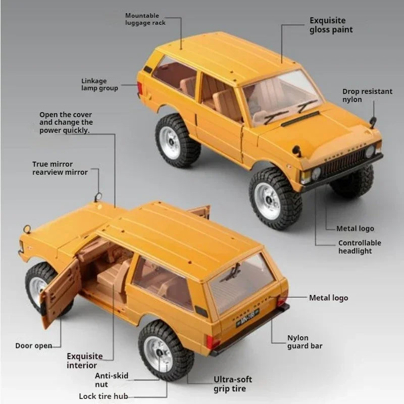 4x4 Rc Car Gift:2.4G Remote Control Car,1:12 Alloy Climbing Off-Road Rc Drift Car,monster Truck,rc Cars for Adults,electric Car