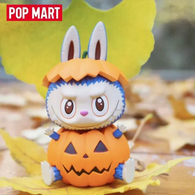 POP MART Labubu Halloween Monster Carnival Series Blind Box Toys Kawaii Anime Action Figure Surprise Mystery Box Dolls Girl Gift