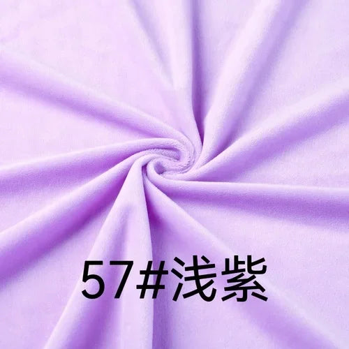 50CM* 50CM Crystal Super Soft Fluff Length 1mm Short Plush Fabric Doll Pillow Cover Blanket Pet Nest Bedding DIY Clothing Fabric