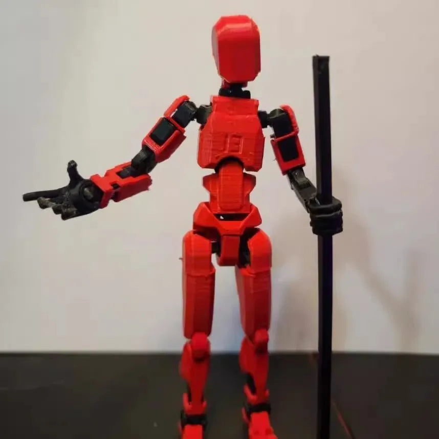 Dummy 13 Lucky Doll 13 Joint Movable 3D Printing Toy Dummy Doll DIY Decompression God