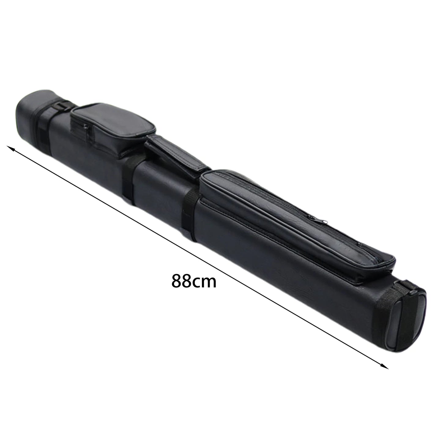 New 2/4Holes Pool Cue Case Snooker Club With Divider Billiard Pool Cue Stick Carrying Bag Billiard Case Accessories